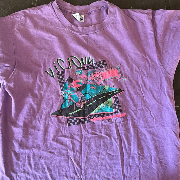 Vintage 80’s Vicious Performance T-Shirt. - Picture 2 of 6